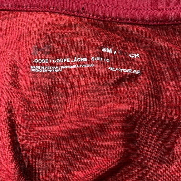 Under Armour Dry Fit Athleisure Long Sleeve Shirt Sz Small - Picture 4 of 4